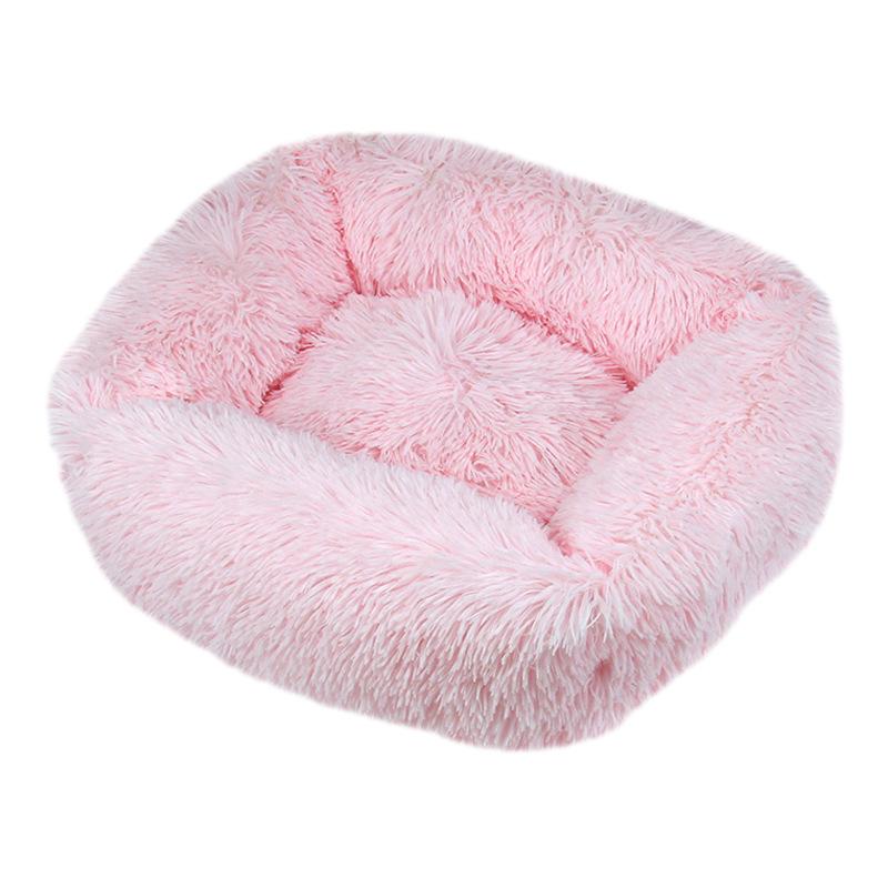 PupRoam Winter Plush Pet Nest - Square Mat