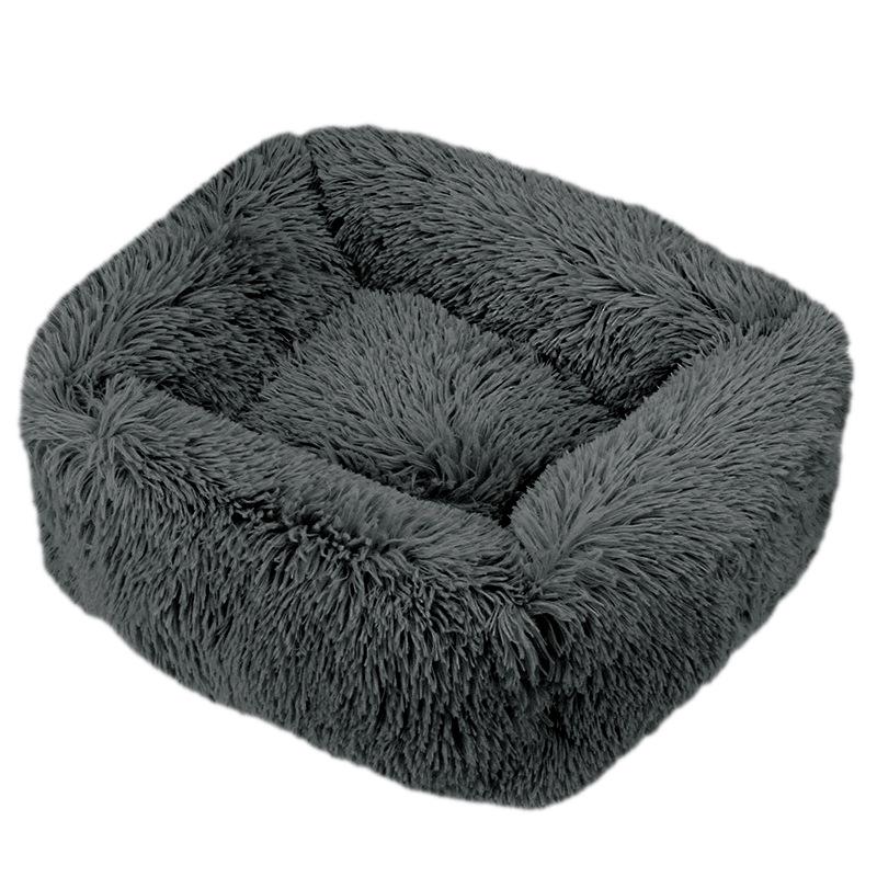 PupRoam Winter Plush Pet Nest - Square Mat