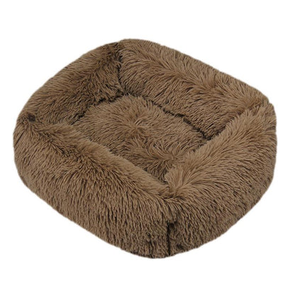 PupRoam Winter Plush Pet Nest - Square Mat