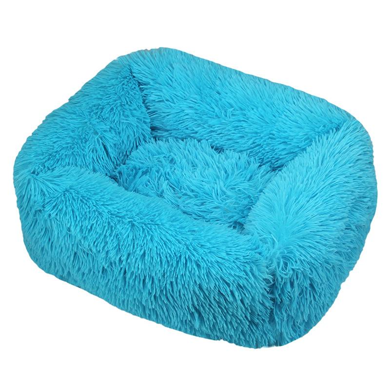 PupRoam Winter Plush Pet Nest - Square Mat