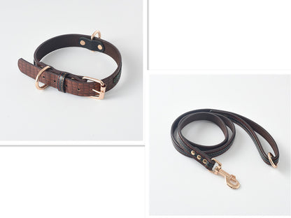 Matchande Hundhalsband & Koppel Set